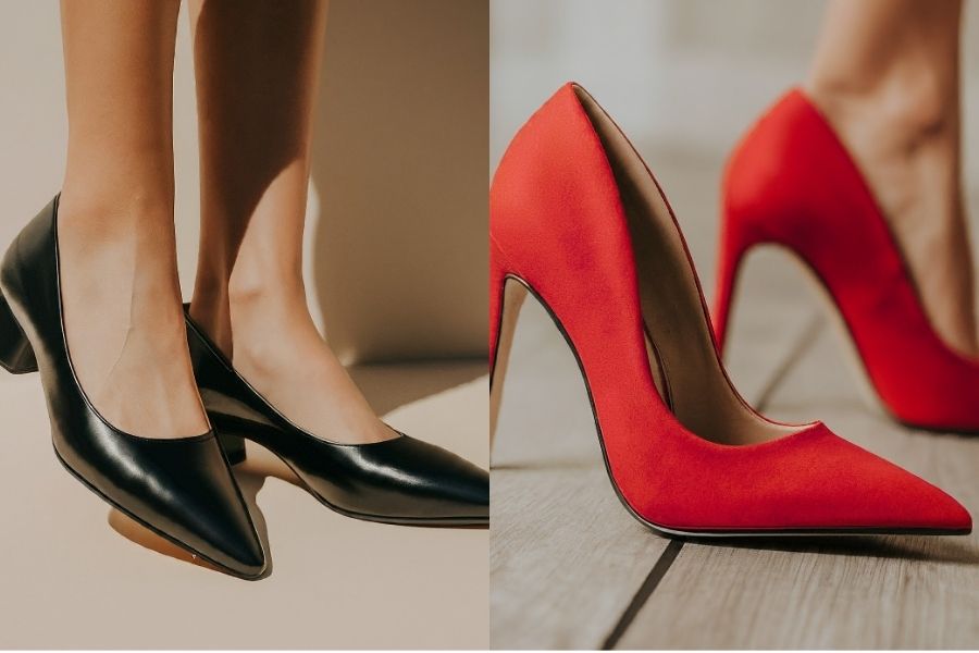 Pumps vs Heel Shoes